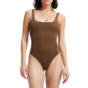 New Good American Modern Tank Scuba Bodysuit Size Medium